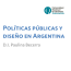 Políticas publicas y diseño en Argentina