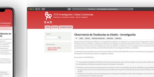Observatorio de Tendencias en Diseño - Investigación - Datos Colciencias