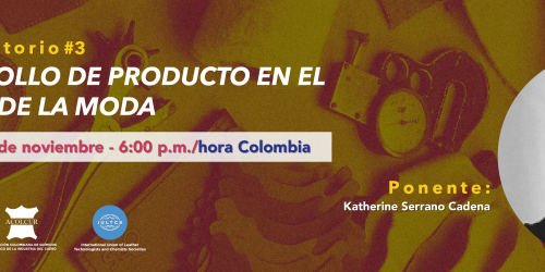 Charla RAD-ACOLCUR «Desarrollo de producto en el sector de la moda»