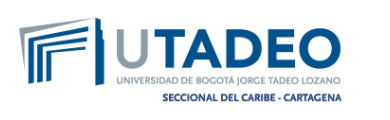 Logosímbolo de la Universidad Jorge Tadeo Lozano - Cartagena