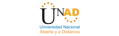 Logosímbolo de la Universidad Nacional Abierta y a Distancia