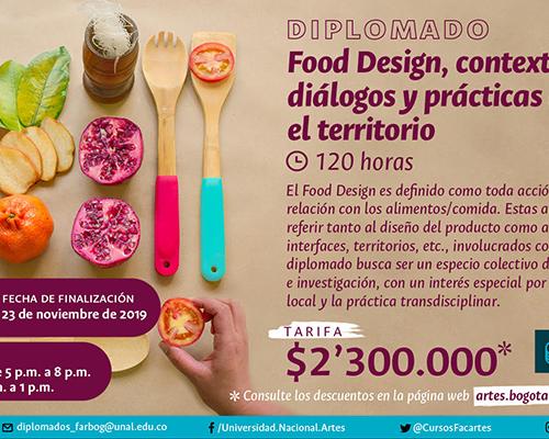 Diplomado en Food Design, contextualización, diálogos y prácticas desde el territorio