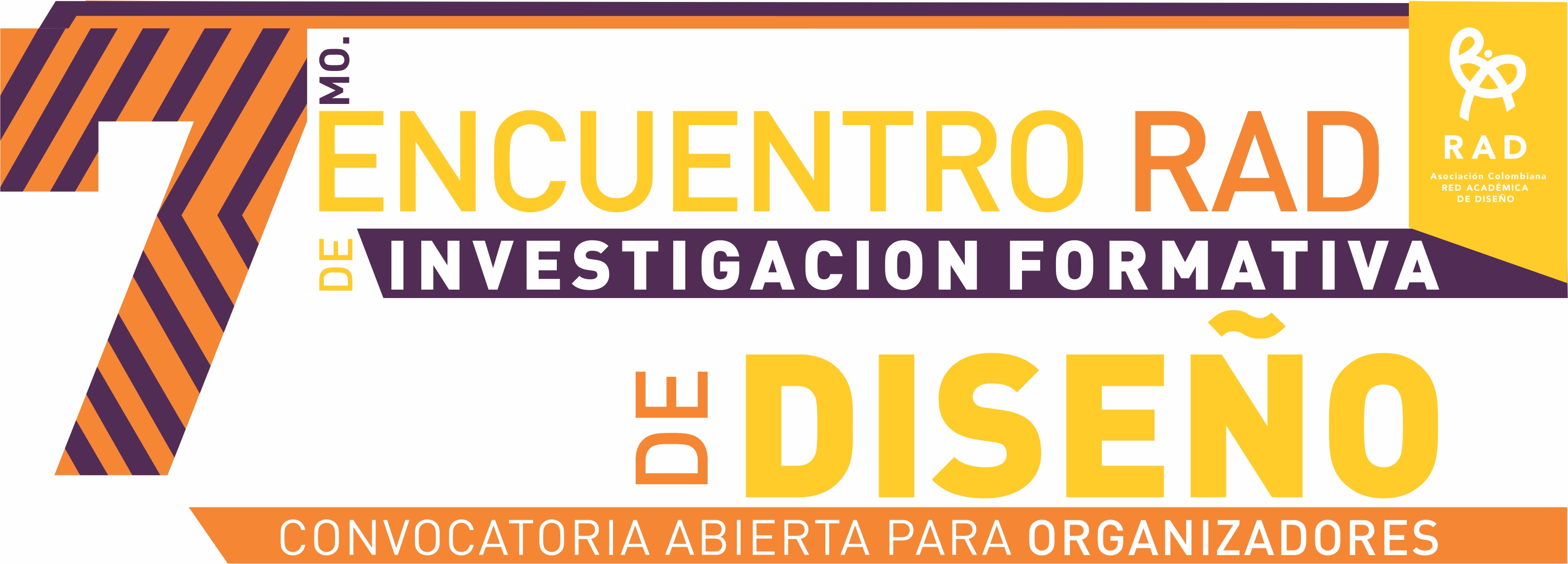 Convocatoria para organizadores 7º Encuentro RAD de Investigación Formativa en Diseño - 2025