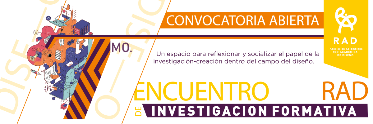 Convocatoria - 7º Encuentro RAD de Investigación Formativa en Diseño