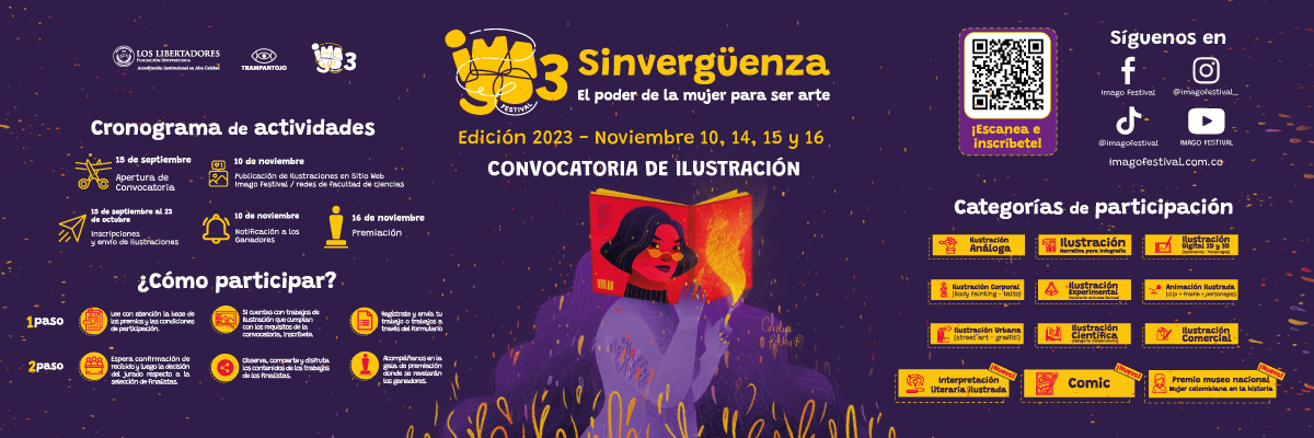 IMAGO FESTIVAL tercera edición convocatoria de ilustración.