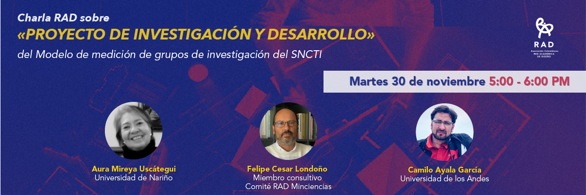 Reflexiones RAD «Proyecto de Investigación-Creación»