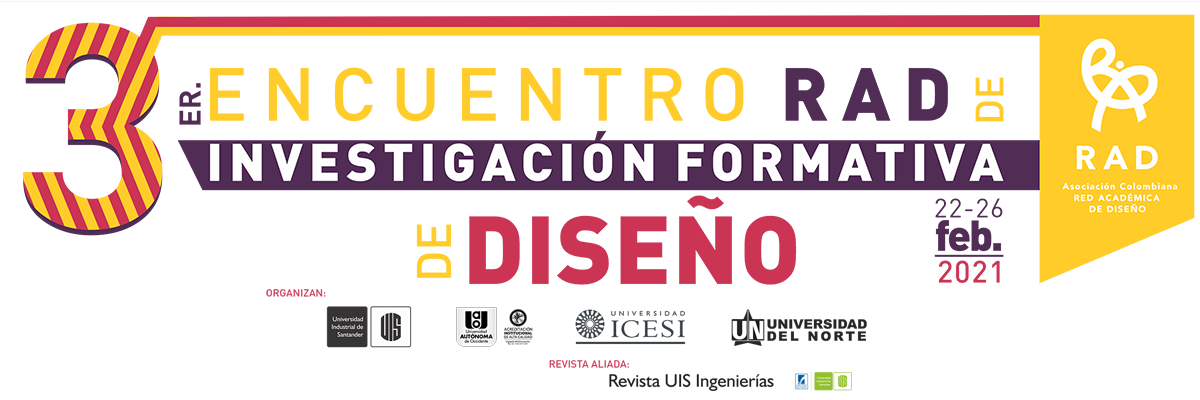 3º Encuentro RAD de Investigación Formativa en Diseño