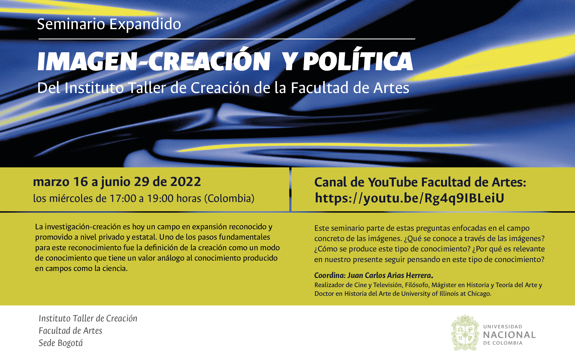 Seminario Expandido: Imagen, Creación y Política