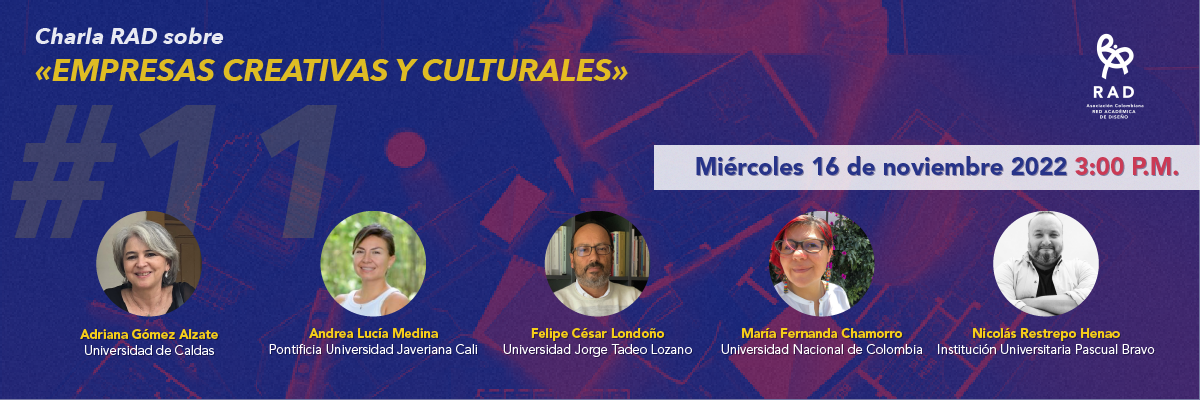 Reflexiones RAD «Empresas creativas y culturales»