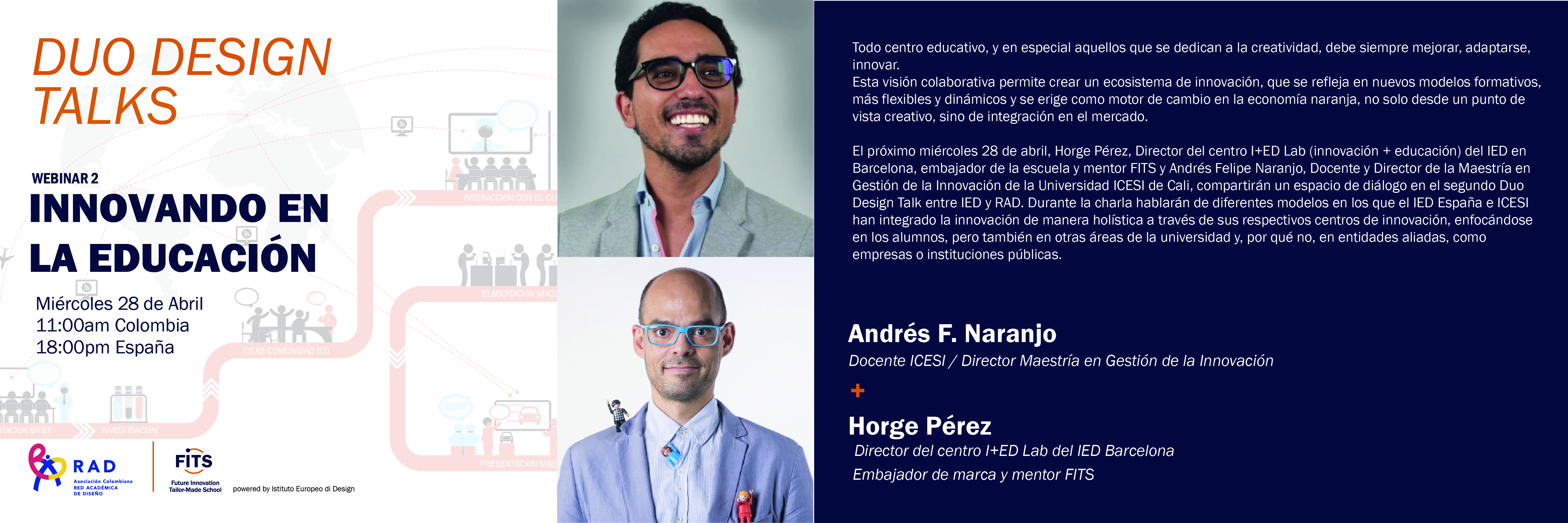 Webinar RAD-IED «Innovando en la educación»