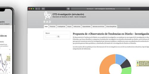 Planteamiento «Observatorio de Tendencias en Diseño - Investigación»