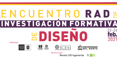 3º Encuentro RAD de Investigación Formativa en Diseño