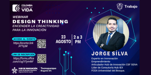 Webinar DESIGN THINKING encender la creatividad para la innovación