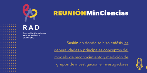 Charla sobre el Modelo de Medición de Grupos - MinCiencias