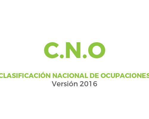 Aporte a la «Clasificación Nacional de Ocupaciones»