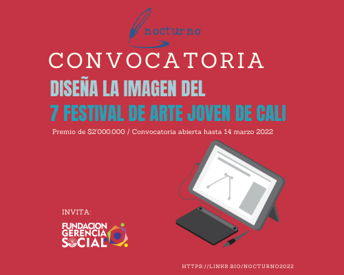 Convocatoria Diseño de Imagen 7 Festival de Arte Joven de Cali