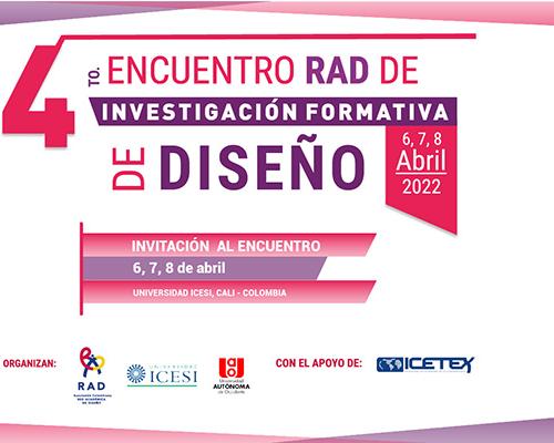 Artículos 4to Encuentro RAD de Investigación Formativa en Diseño