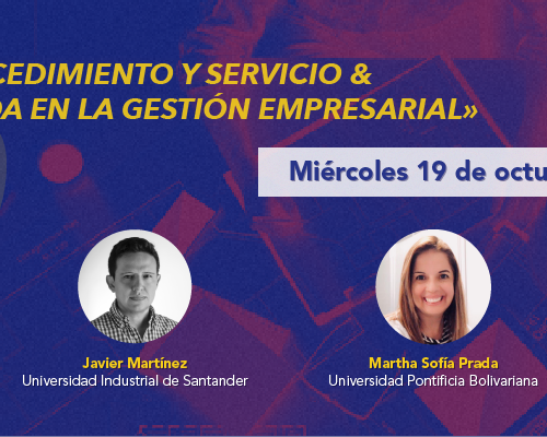 Reflexiones RAD «Innovación en procedimiento y servicio & Innovación generada en la gestión empresarial»