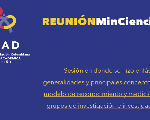 Charla sobre el Modelo de Medición de Grupos - MinCiencias