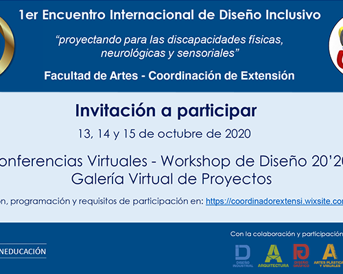 1º Encuentro Internacional de Diseño Inclusivo