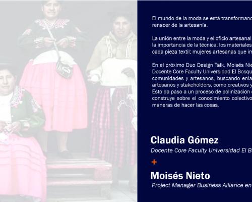 Webinar RAD-IED «Moda y Humanidad: Una mirada desde el Diseño»